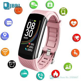 Fashion Sport Smart Watch Women Men Smartwatch Fitness Tracker Ladies For Android IOS Smart Clock Heart Rate Monitor Smart-Watch ALODIA STORE