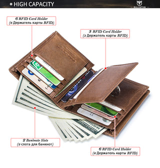 Genuine Leather Purse Me ALODIA STORE