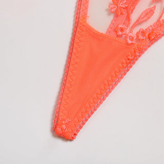 Ellolace Sexy Lingerie Exotic Costumes Lace Transparent Underwear Women Sensual Lingerie Woman Porn Erotic Lingerie 3 Pieces ALODIA STORE