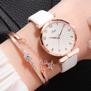 Luxury Women Bracelet Quartz Watches For Women Magnetic Watch Ladies Sports Dress Pink Dial Wrist Watch Clock Relogio Feminino ALODIA STORE