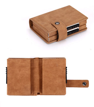 Pu Leather Double Metal ID ALODIA STORE