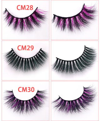 New color 3D mink lashes extension ALODIA STORE