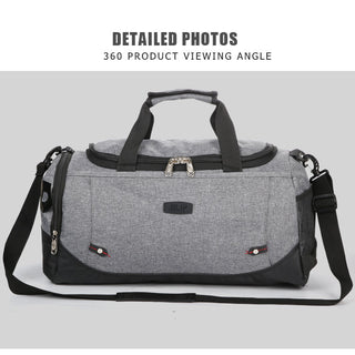 Scione Men Travel Bag Large Capacity Hand Luggage Travel ALODIA STORE