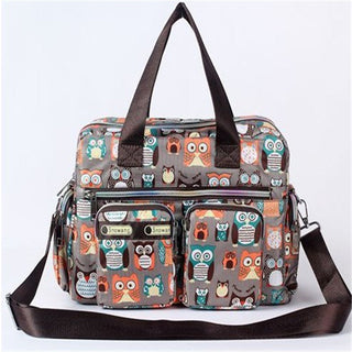 Ladies LargeCapacity Waterproof Tote Bag Flower ALODIA STORE