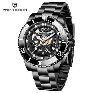 PAGANI DESIGN Stainless Steel Waterproof Mechanical Watch Top Brand Sapphire Glass Automatic Watch Luxury Business Men Watch ALODIA STORE