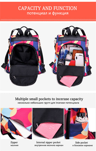 Fashion Backpack Women Shoulder Bags Large Capacity Women Backpack School ALODIA STORE