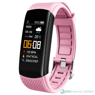 Fashion Sport Smart Watch Women Men Smartwatch Fitness Tracker Ladies For Android IOS Smart Clock Heart Rate Monitor Smart-Watch ALODIA STORE