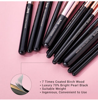 Jessup brushes 15pcs Professional Makeup Brushes Set ALODIA STORE