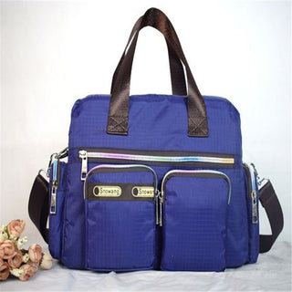 Ladies LargeCapacity Waterproof Tote Bag Flower ALODIA STORE