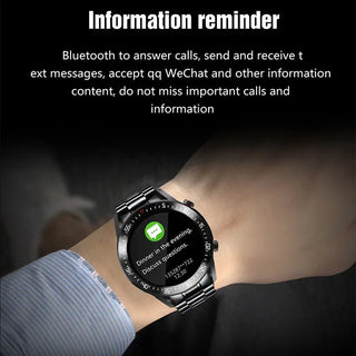 LIGE New Steel Band Digital Watch Men Sport Watches Electronic LED Male Wrist Watch For Men Clock Waterproof Bluetooth Hour+box ALODIA STORE