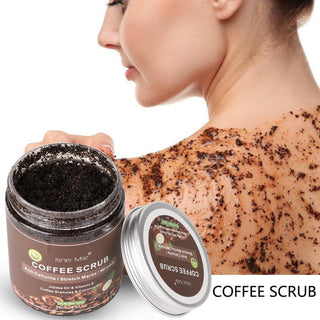 Coffee Scrub Body Scrub Exfoliators Cream Facial Dead Sea Salt For Whitening Moisturizing Anti Cellulite Treatment Acne ALODIA STORE