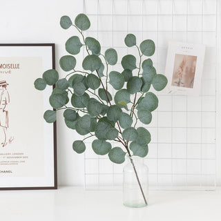 Artificial Plants Eucalyptus Leaf Vine Christmas Decoration Vase for Home Wedding Garden Rose Arch Scrapbooking Fake Flowers ALODIA STORE