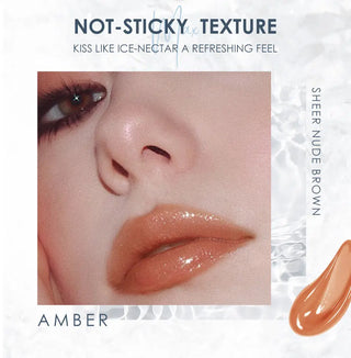 FOCALLURE Lipgloss Last High Shine Glow Plumpling Not-sticky Liquid Moisturizer Lip Balm Waterproof Lip Tint Makeup ALODIA STORE