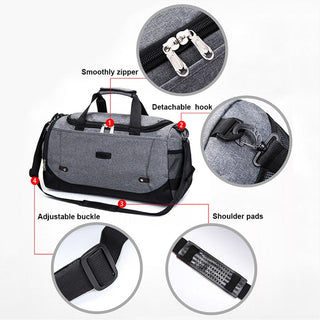 Scione Men Travel Bag Large Capacity Hand Luggage Travel ALODIA STORE