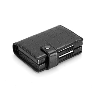 Pu Leather Double Metal ID ALODIA STORE