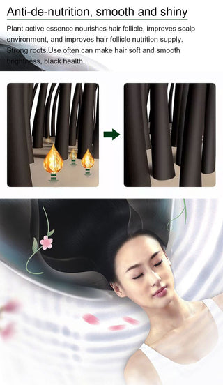 Sevich 10 pcs/lot Instant Black Hair Shampoo Make Grey and White Hair Darkening Shinny in 5 minutes ALODIA STORE