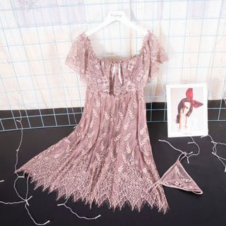 Lingerie Ladies Sexy lace Nightdress M-3XL ALODIA STORE