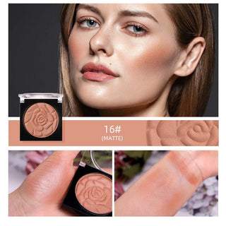 MENOW B705 10-Color Petal Blush Monochrome Blush on ALODIA STORE