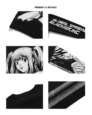Knitted Harajuku Winter Clothes Women 2022 Oversized Sweaters y2k Gothic Long ALODIA STORE