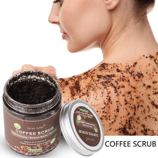 Coffee Scrub Body Scrub Exfoliators Cream Facial Dead Sea Salt For Whitening Moisturizing Anti Cellulite Treatment Acne ALODIA STORE