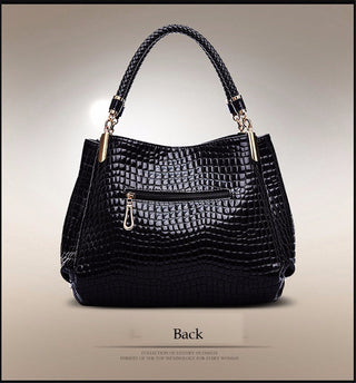 Ladies Hand Top-handle Bags for Women 2019 PU Leather Designer Handbags High Quality Women Shoulder Bag Black Bolsa Feminina Sac ALODIA STORE
