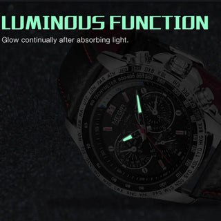 MEGIR Mens Watches Top Brand Luxury Quartz Watch Men Fashion Luminous Army Waterproof Men Wrist Watch  Relogio Masculino 1010G ALODIA STORE