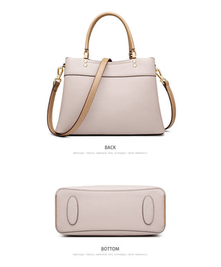 FOXER Elegant Bag Leather Lady Handbag Simple Tote bag ALODIA STORE