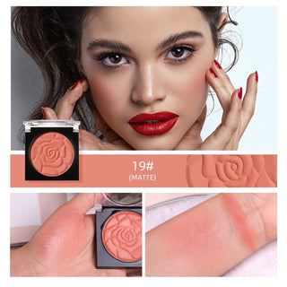 MENOW B705 10-Color Petal Blush Monochrome Blush on ALODIA STORE