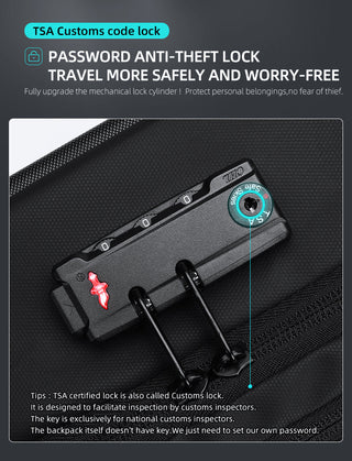 Fenruien Brand Laptop Backpack Anti-theft Waterproof School Backpacks USB Charging Men Business Travel Bag Backpack New Design ALODIA STORE