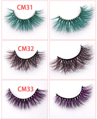 New color 3D mink lashes extension ALODIA STORE