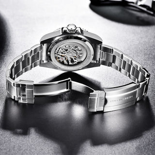 PAGANI DESIGN Stainless Steel Waterproof Mechanical Watch Top Brand Sapphire Glass Automatic Watch Luxury Business Men Watch ALODIA STORE