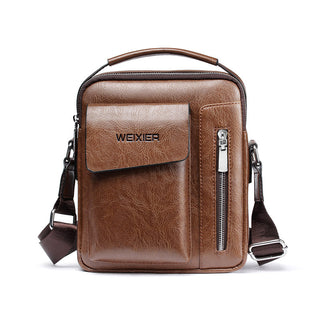 Men Bags Shoulder Bags Crossbody Bag Multi-function Men Handbags Capacity PU Leather Bag For Man Messenger Bags Tote Bag ALODIA STORE