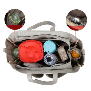 Mommy Diaper Bag Women's Shoulder Messenger Bag Mom Travel Stroller Bag Baby Storage Bag Care ALODIA STORE