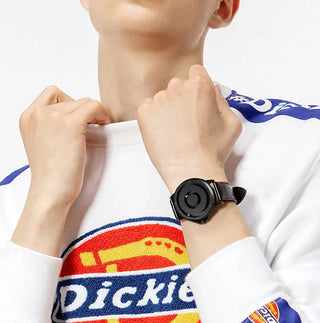 EUTOUR New Innovative Blue Gold Magnetic Metal Multifunctional Watch Men's Fashion Sports Quartz Watch Simple Men's Watch ALODIA STORE