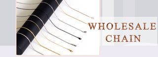 LUXUKISSKIDS Stainless Steel Necklace Chains Woman 10pcs/lot Bulk Wholesale DIY Rolo 2mm Chain No Fade Choker For Jewelry Making ALODIA STORE
