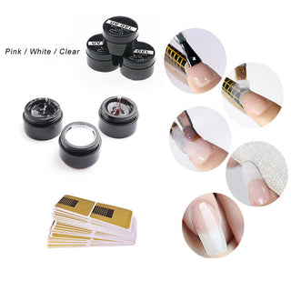 Nail Set with Nail Lamp Manicure Set 40/30/20/10 Color UV Polish ALODIA STORE