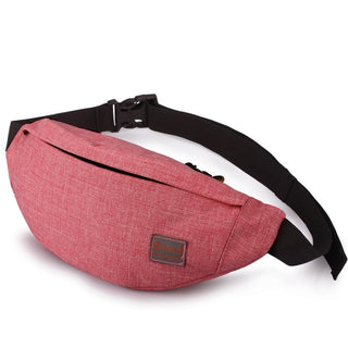 TINYAT New Men Casual Waist Pack Bag Brand Canvas Shoulder Fanny Packs Women Belt Bag Pouch For Money Phone Black Bum Hip Bag ALODIA STORE