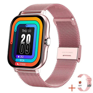 Full Touch Sport Smart Watch Men Women Heart Rate Fitness Tracker Bluetooth call Smartwatch wristwatch GTS 2 P8 plus watch+Box ALODIA STORE