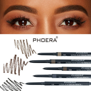 PHOERA eyebrow brush 5 Color Double Ended ALODIA STORE