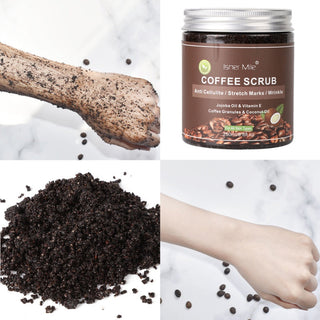 Coffee Scrub Body Scrub Exfoliators Cream Facial Dead Sea Salt For Whitening Moisturizing Anti Cellulite Treatment Acne ALODIA STORE