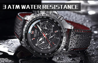 MEGIR Mens Watches Top Brand Luxury Quartz Watch Men Fashion Luminous Army Waterproof Men Wrist Watch  Relogio Masculino 1010G ALODIA STORE