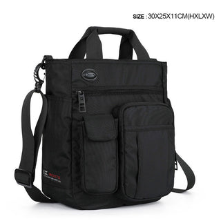 Headphone Hole Waterproof Crossbody Bag Nylon Travel ALODIA STORE