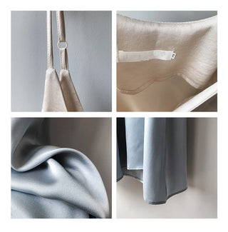 Spring summer Woman Tank Dress Casual Satin Sexy Camisole Elastic Female Home Beach Dresses v-neck camis sexy dress ALODIA STORE