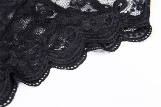 Sexy Plus size Women lingerie Lace See-through Erotic Underwear lingerie sheer bodysuit Sleepwear Exotic intimate sexy lingerie ALODIA STORE