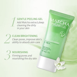 Matcha Exfoliating Face Scrub Moisturizing Oil Control Peeling Mud Mask Remove Dead Horny Blackhead Anti Acne Body Scrub ALODIA STORE