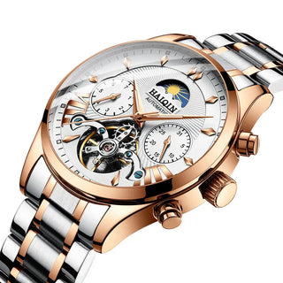 HAIQIN men's/mens watches top brand luxury automatic/mechanical/luxury watch men sport wristwatch mens reloj hombre tourbillon ALODIA STORE