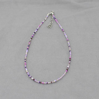 Simple Seed Beads Strand Choker Necklace Women String  Collar Charm Colorful Handmade Bohemia Collier Femme Jewelry Gift ALODIA STORE