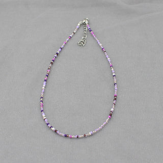 Simple Seed Beads Strand Choker Necklace Women String  Collar Charm Colorful Handmade Bohemia Collier Femme Jewelry Gift ALODIA STORE