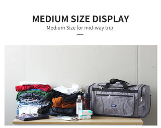 Large travel bags 70cm sport Duffle Bags Female Overnight Carry on Luggage bags men Waterproof Oxford Weekend bags sac de Sport ALODIA STORE