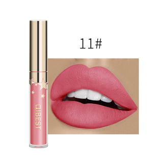 QIBEST Liquid Lipstick Waterproof ALODIA STORE